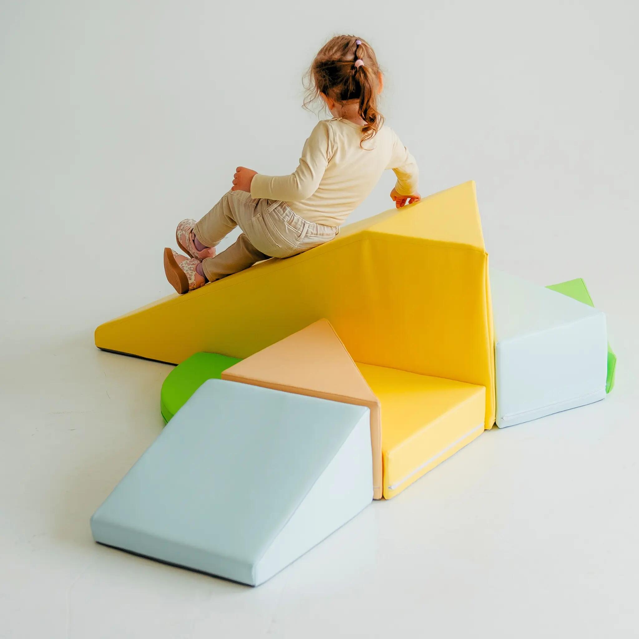 Conjunto Soft Play grande com blocos de espuma para trepar - KUBO CORO & LUMO 3/15