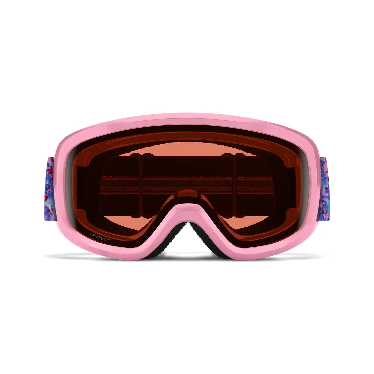 Maschera Sci Snowday Jr Bright Pink Lofi Butterfly Copper Antifog Cat 2 Bambina 3/4