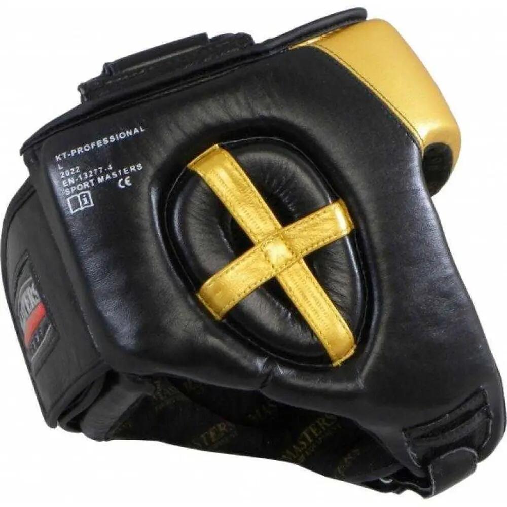 KtProfessional Pelle Casco Da Box Masters Kt-Professional Nero Oro L 3/5