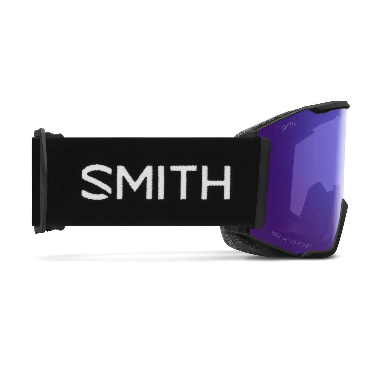 Masque Ski Squad Mag Black Chromapop Everyday Violet Mirror Cat 2 + Cat 1 Homme 2/4