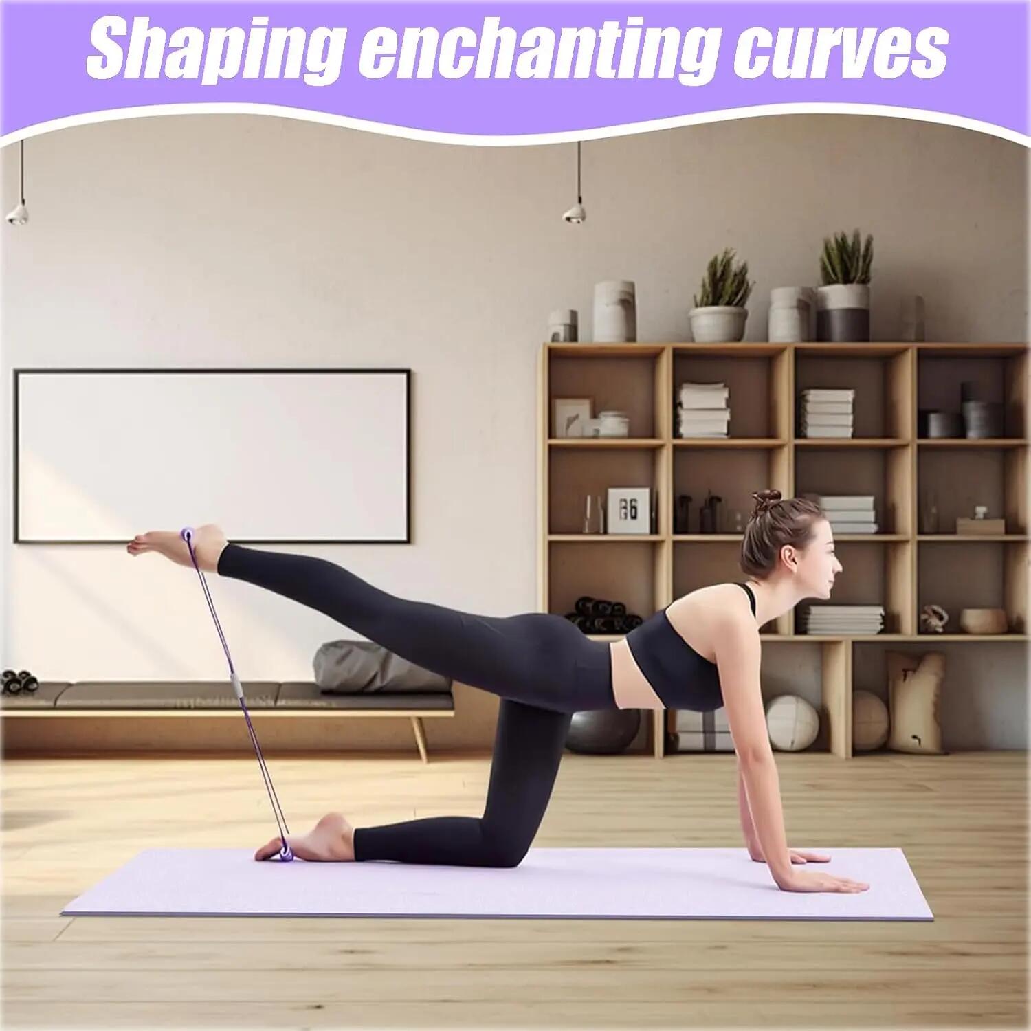 Équipement de fitness à domicile (2 pièces) avec extenseur et appareil de muscul 7/7