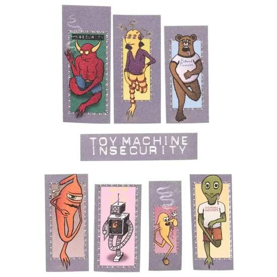 Aufkleber Toy Machine Insecurity Grip