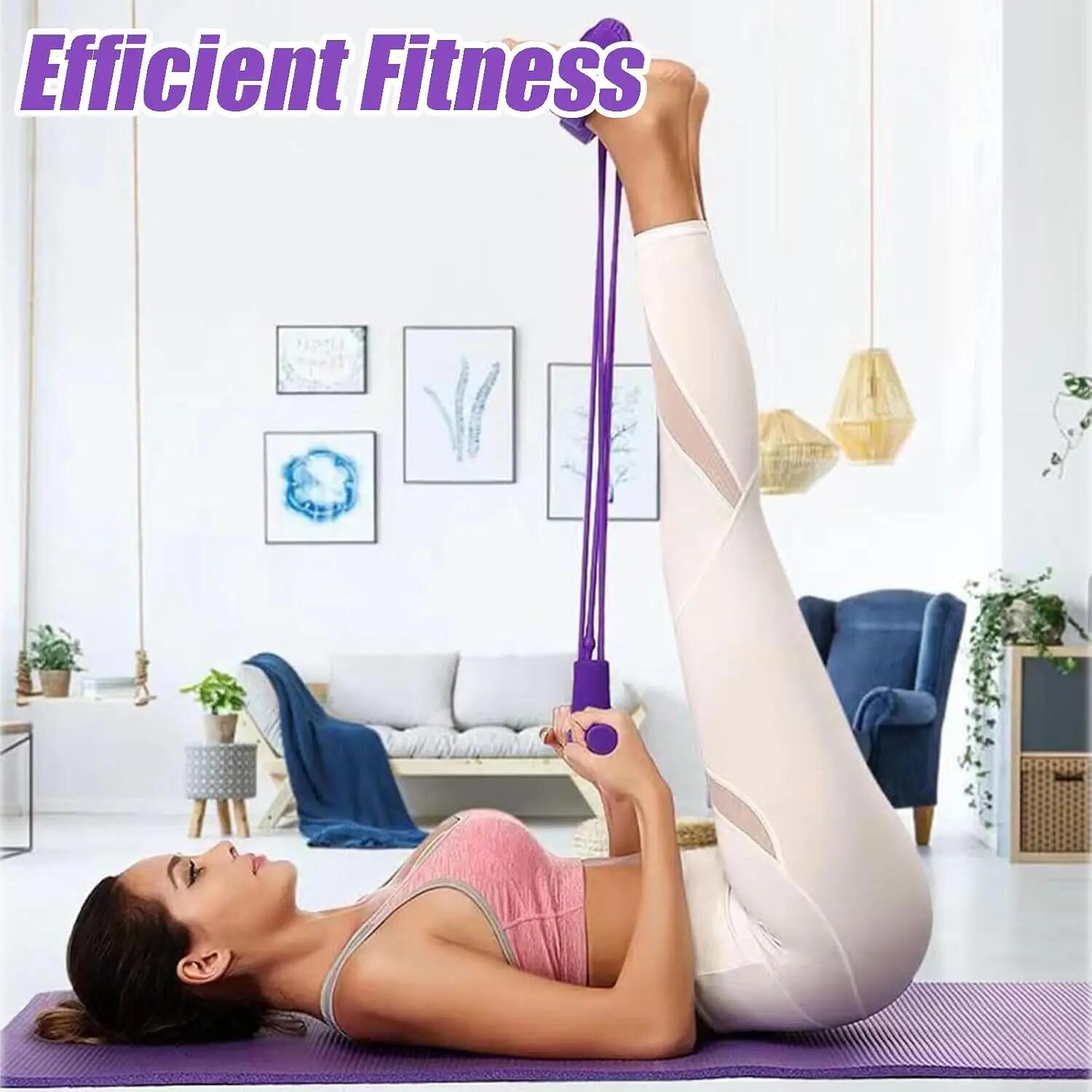 Équipement de fitness à domicile (2 pièces) avec extenseur et appareil de muscul 6/7