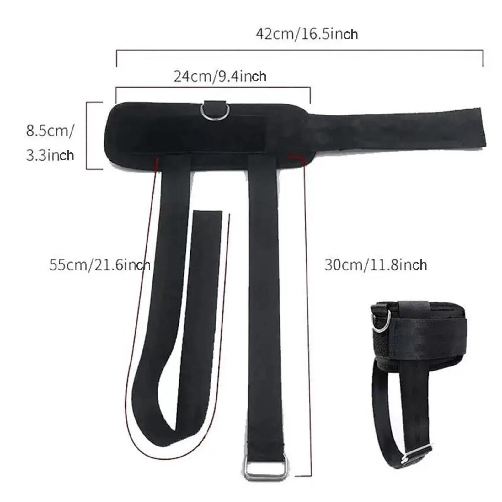 Sangles de maintien de cheville en 2 parties - Boucle de cheville pour pédale 3/7