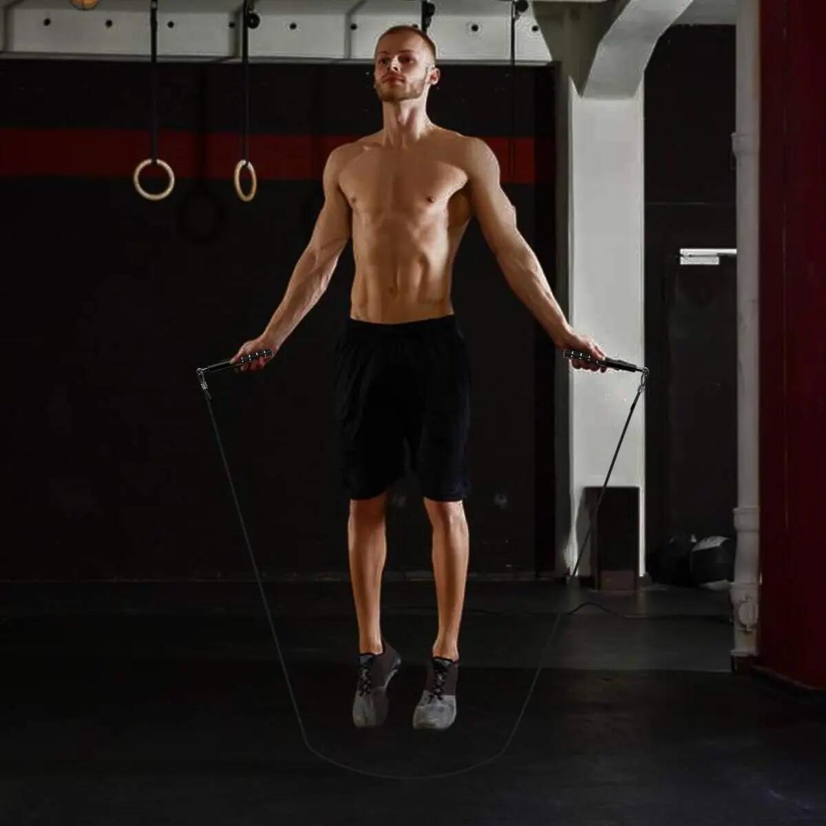 Corde à sauter Wastou Speed pour le fitness, réglable, pour adultes, hommes 6/6