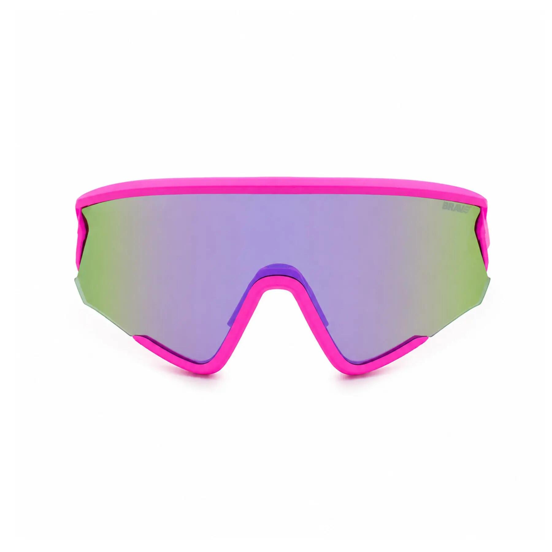 Gafas deportivas BRAVE RIFT Pink Rush polarizadas UV400 Cat. 3 4/7