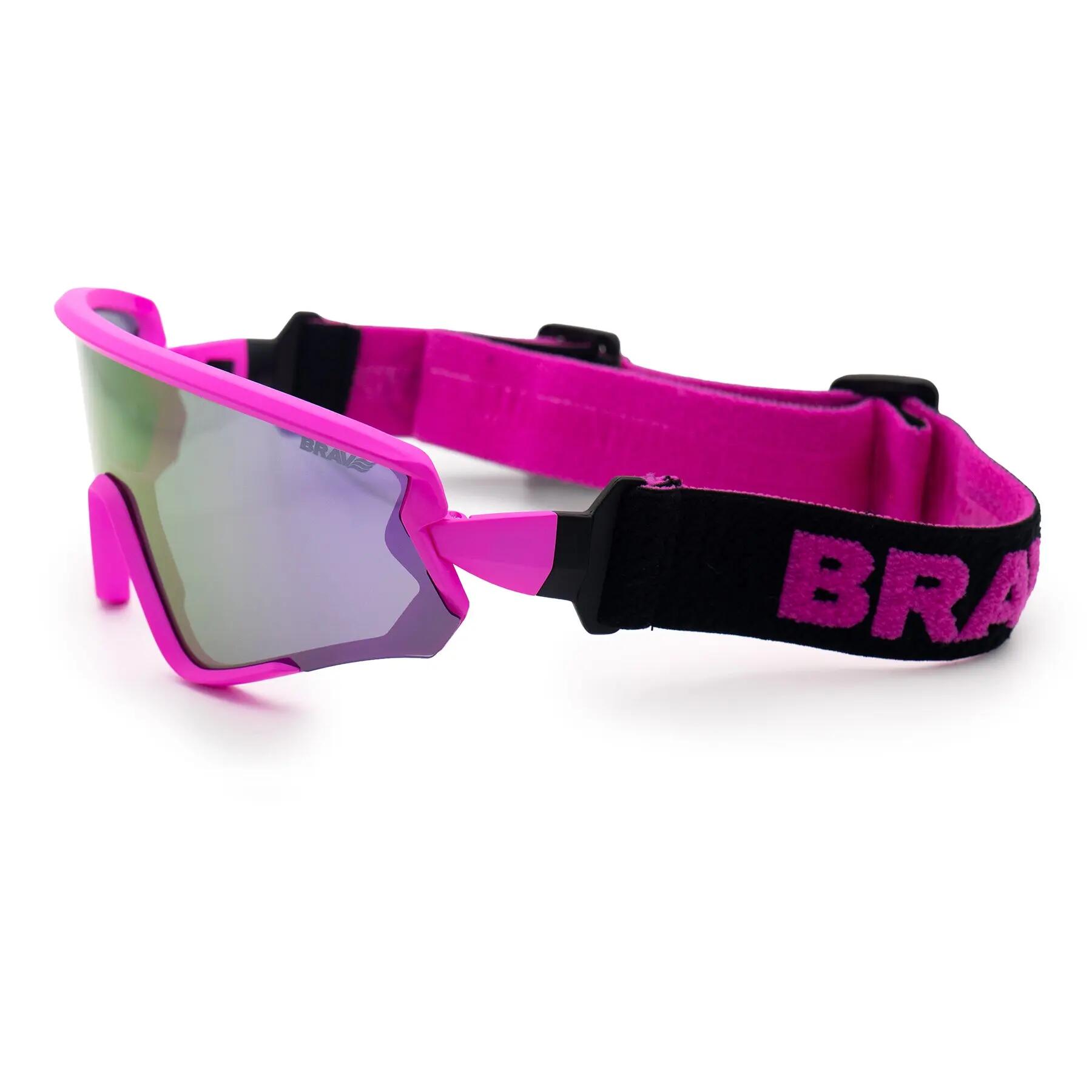Gafas deportivas BRAVE RIFT Pink Rush polarizadas UV400 Cat. 3 2/7