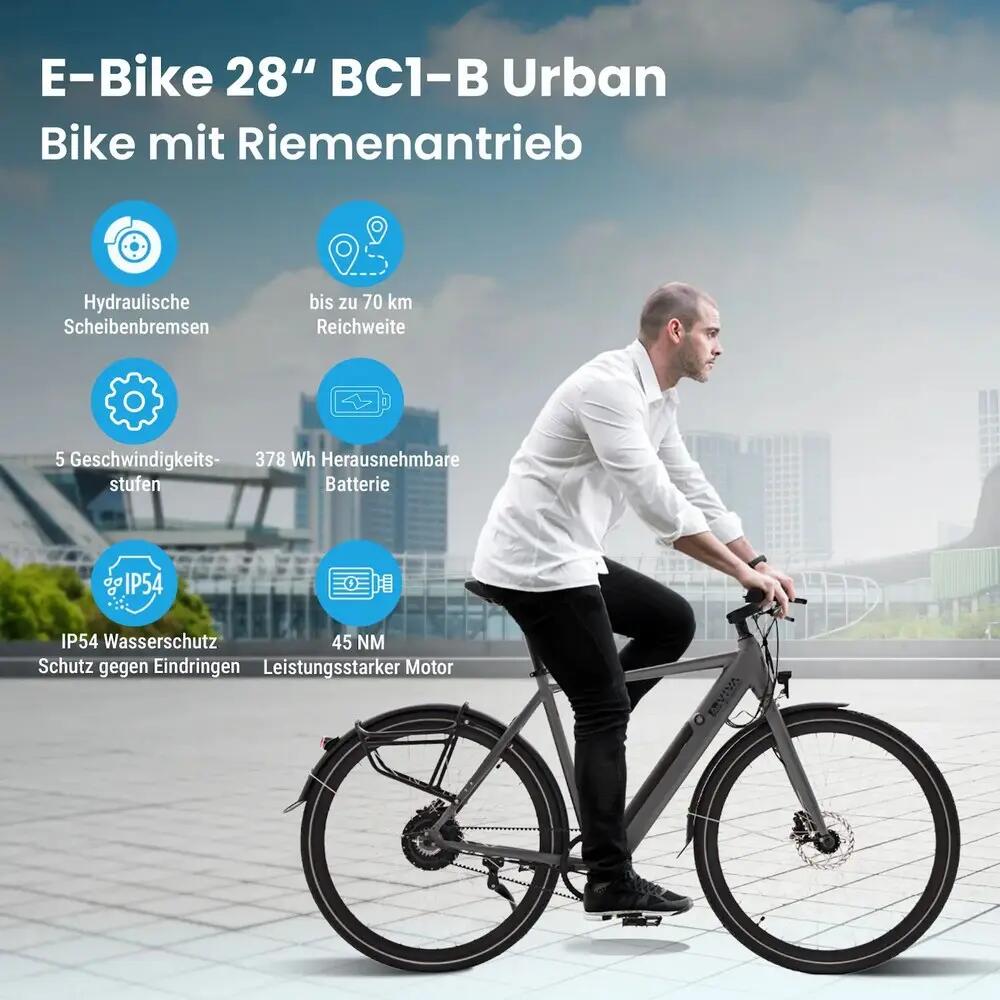E-Bike BC1B Urban Citybike 4/6