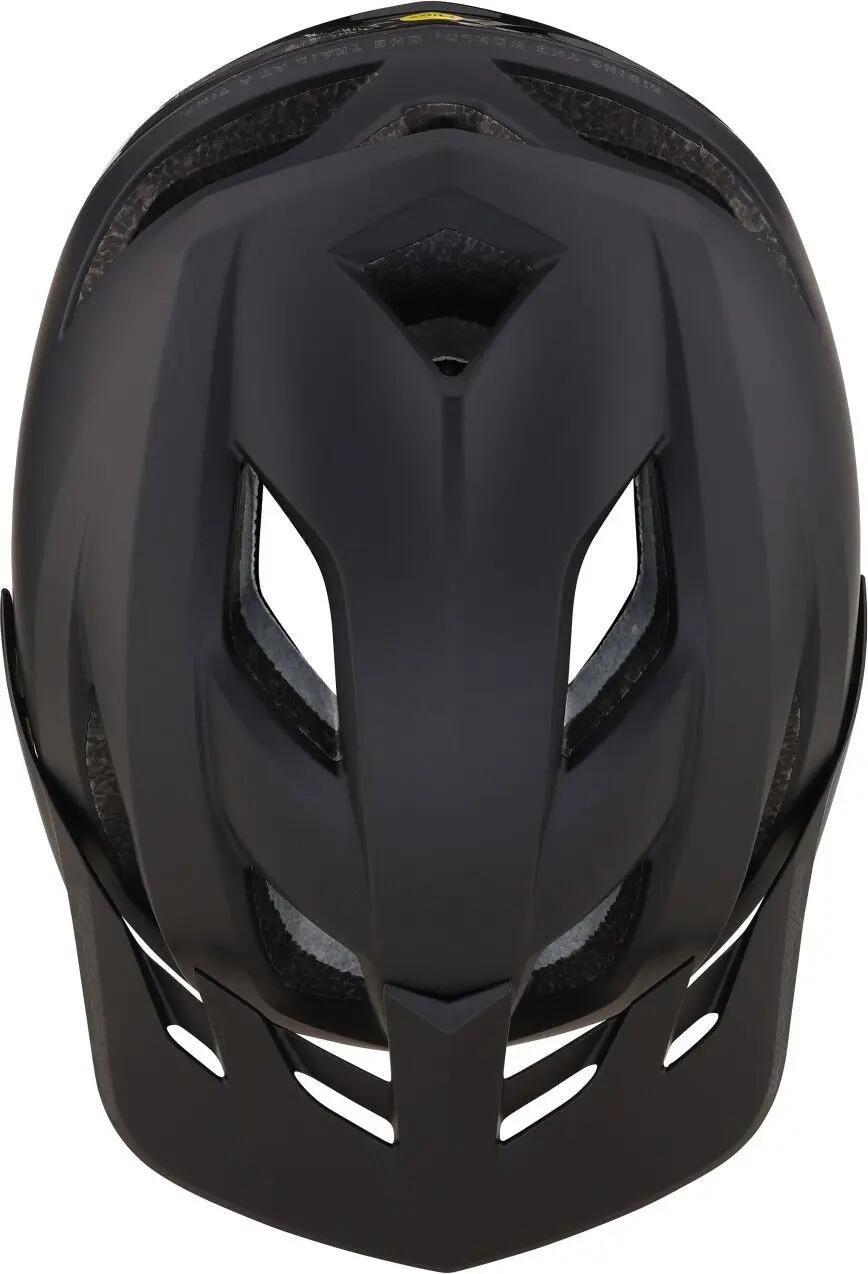 Troy Lee Designs Flowline SE Mips Stealth Helmet Black 4/5