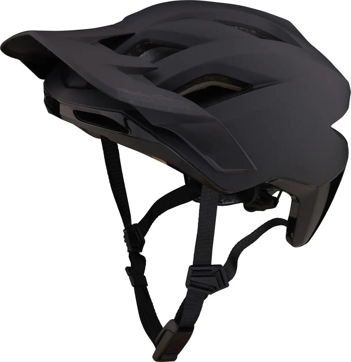 Troy Lee Designs Flowline SE Mips Stealth Helmet Black 3/5
