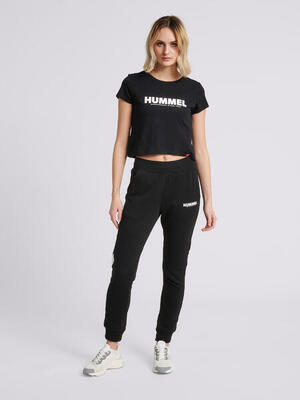 Hmllegacy Woman Cropped T-Shirt T-Shirt S/S Damen