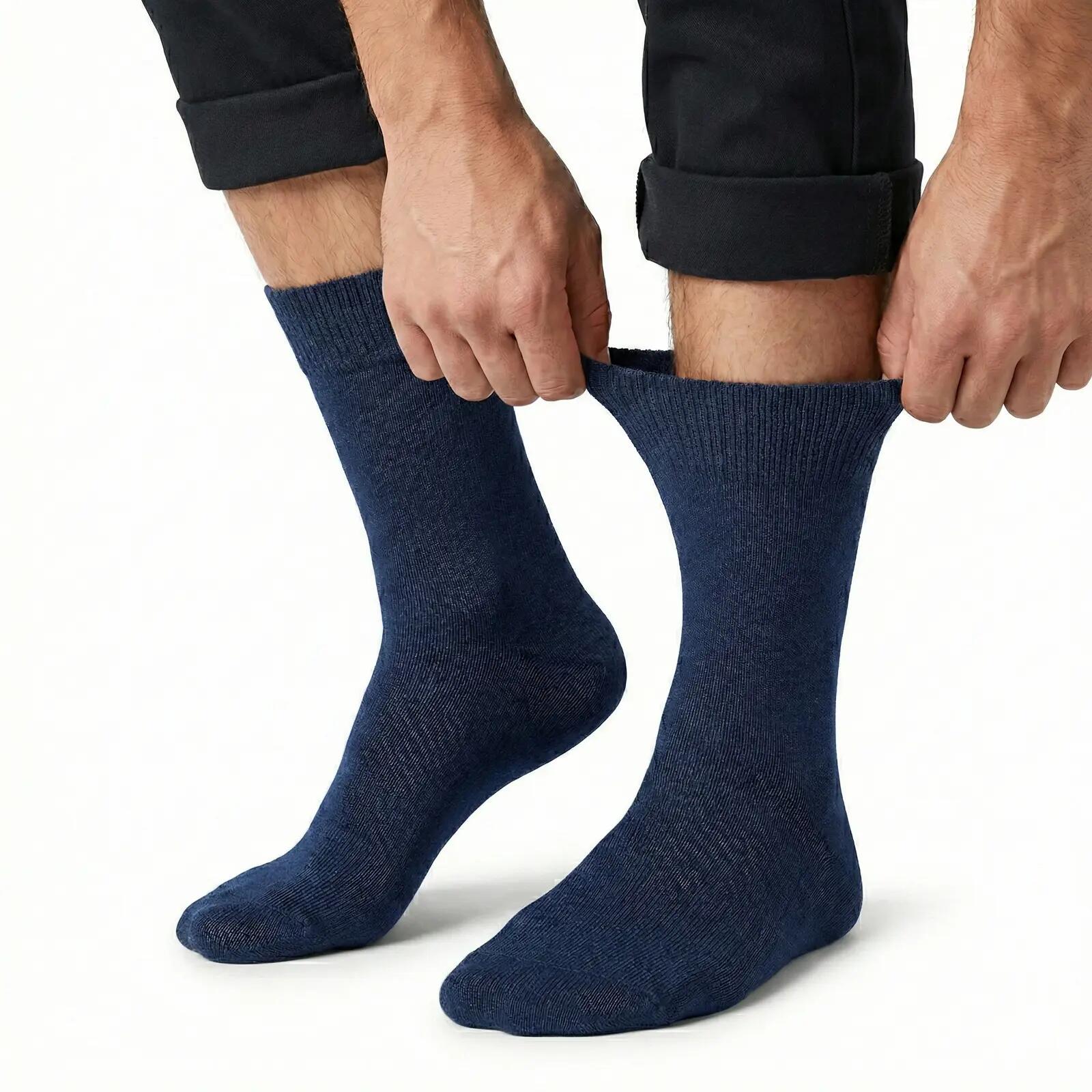 1x Pair COTTON Rich LOOSE TOP SOCKS Dress Medical Circulation Diabetic Comfort