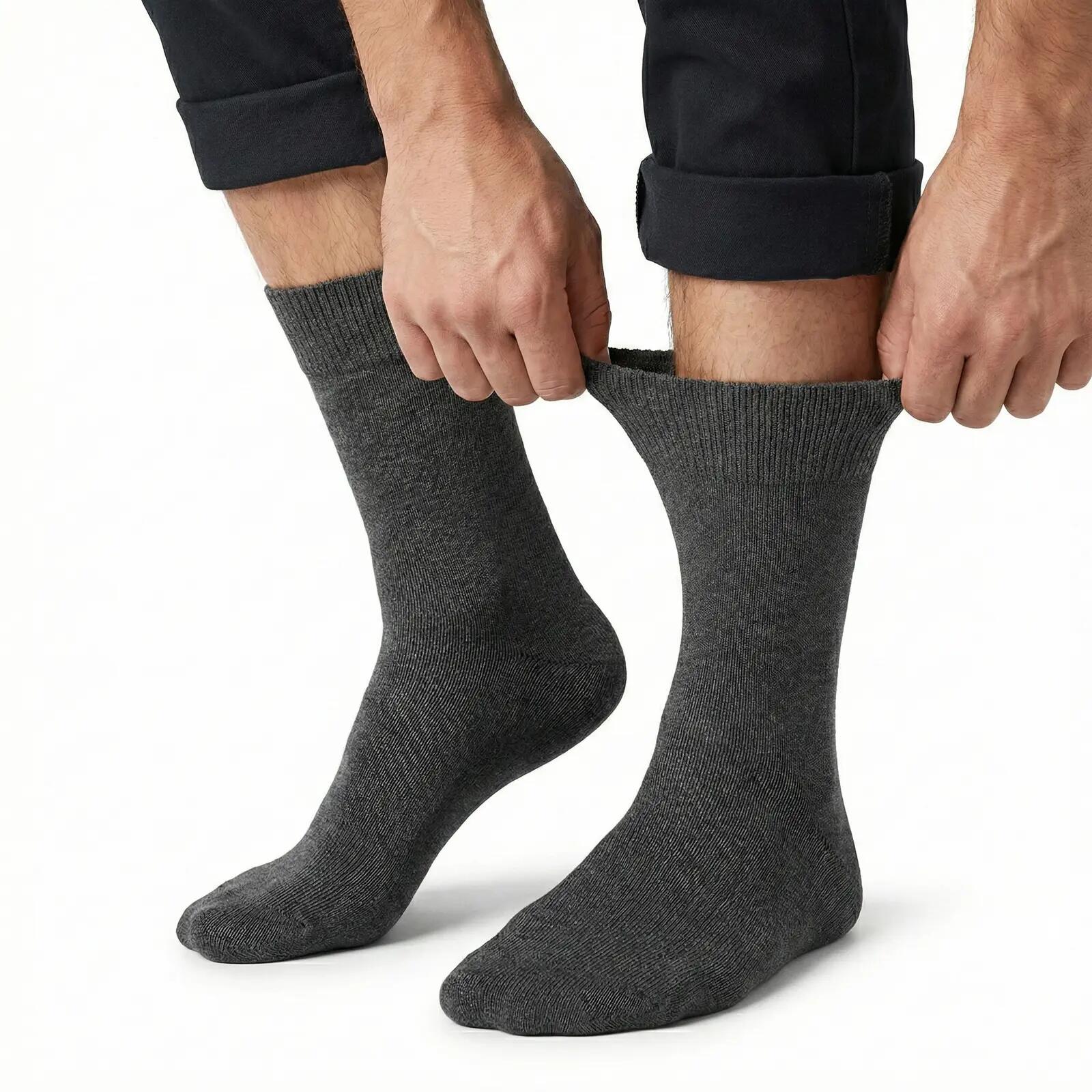 1x Pair COTTON Rich LOOSE TOP SOCKS Dress Medical Circulation Diabetic Comfort