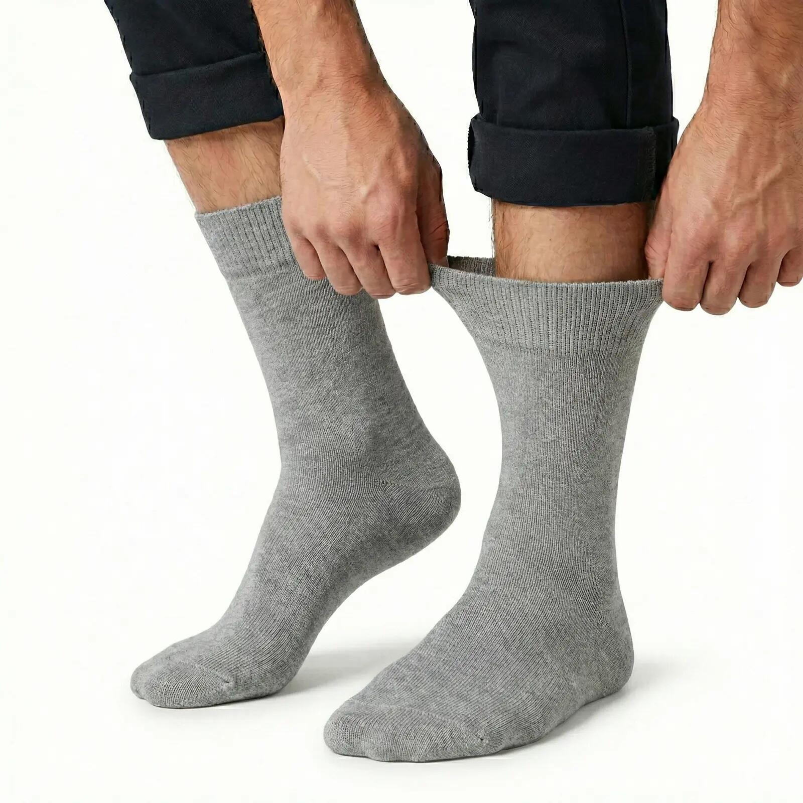 1x Pair COTTON Rich LOOSE TOP SOCKS Dress Medical Circulation Diabetic Comfort