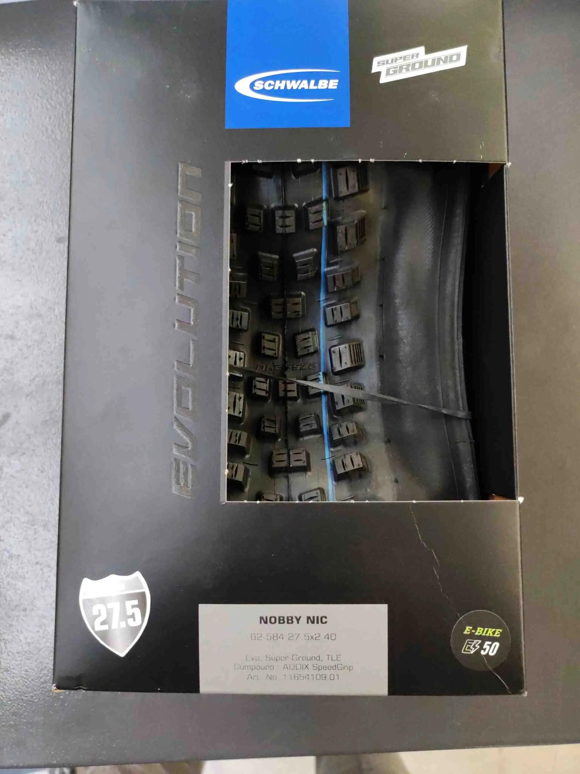 Opona rowerowa Nobby Nic HS 602, 27,5x2,40” 62-584 6/7