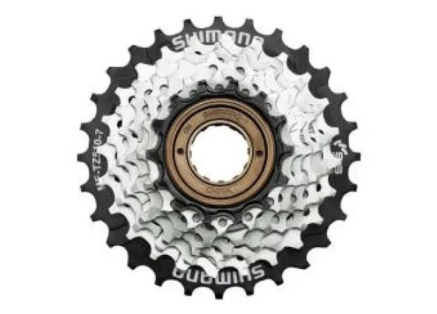 Shimano TZ510 7-Speed Vrijloop met 14-28T Tandwielen 3/7