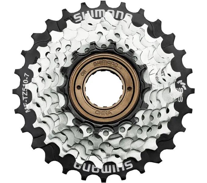 Shimano TZ510 7-Speed Vrijloop met 14-28T Tandwielen 2/7