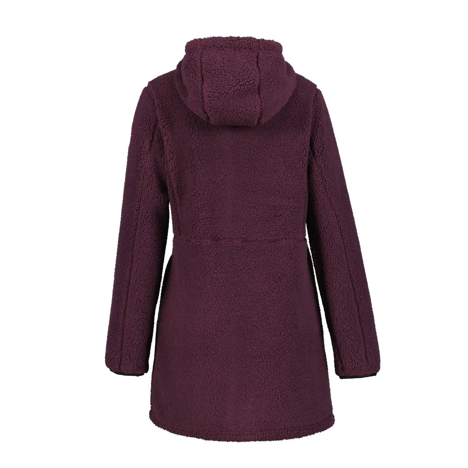 Icepeak Agra Fleecejacke für Damen mit verschließbaren Taschen und einer Kapuze 2/5