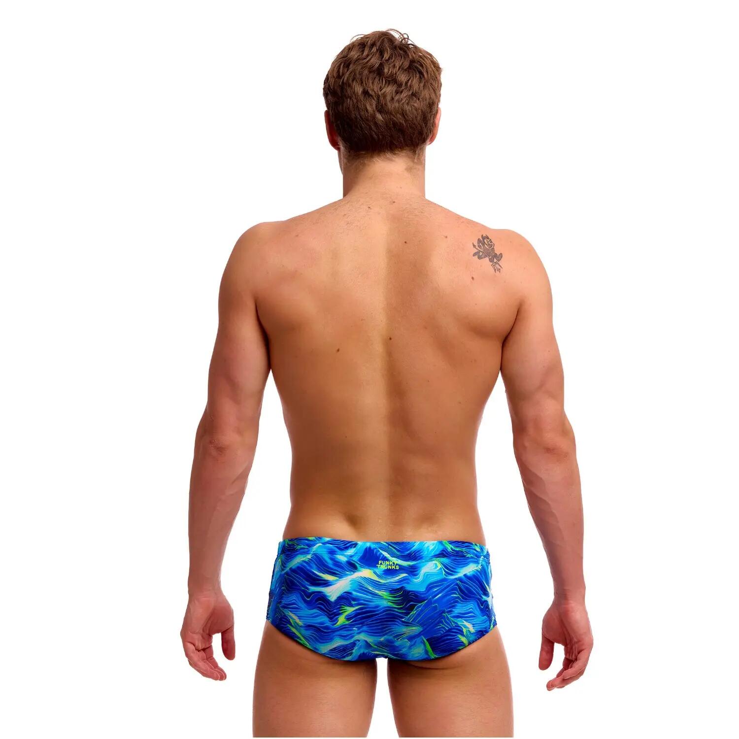 Funky Trunks Badehose Herren Sidewinder Trunk Storm Chaser 3/12