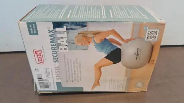 Entre Particuliers - BALLON DE GYM SISSEL, gris, grande taille (75cm) 2/3
