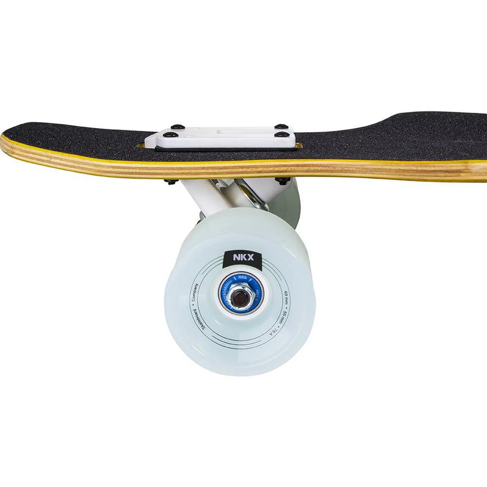 Longboard Fearless, gelb 2/4