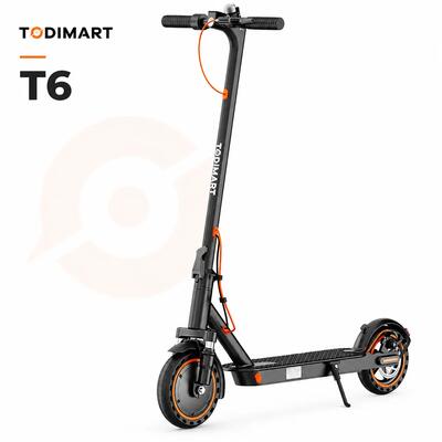 Todimart t6 8,5" opvouwbare elektrische scooter met vering en app-bediening