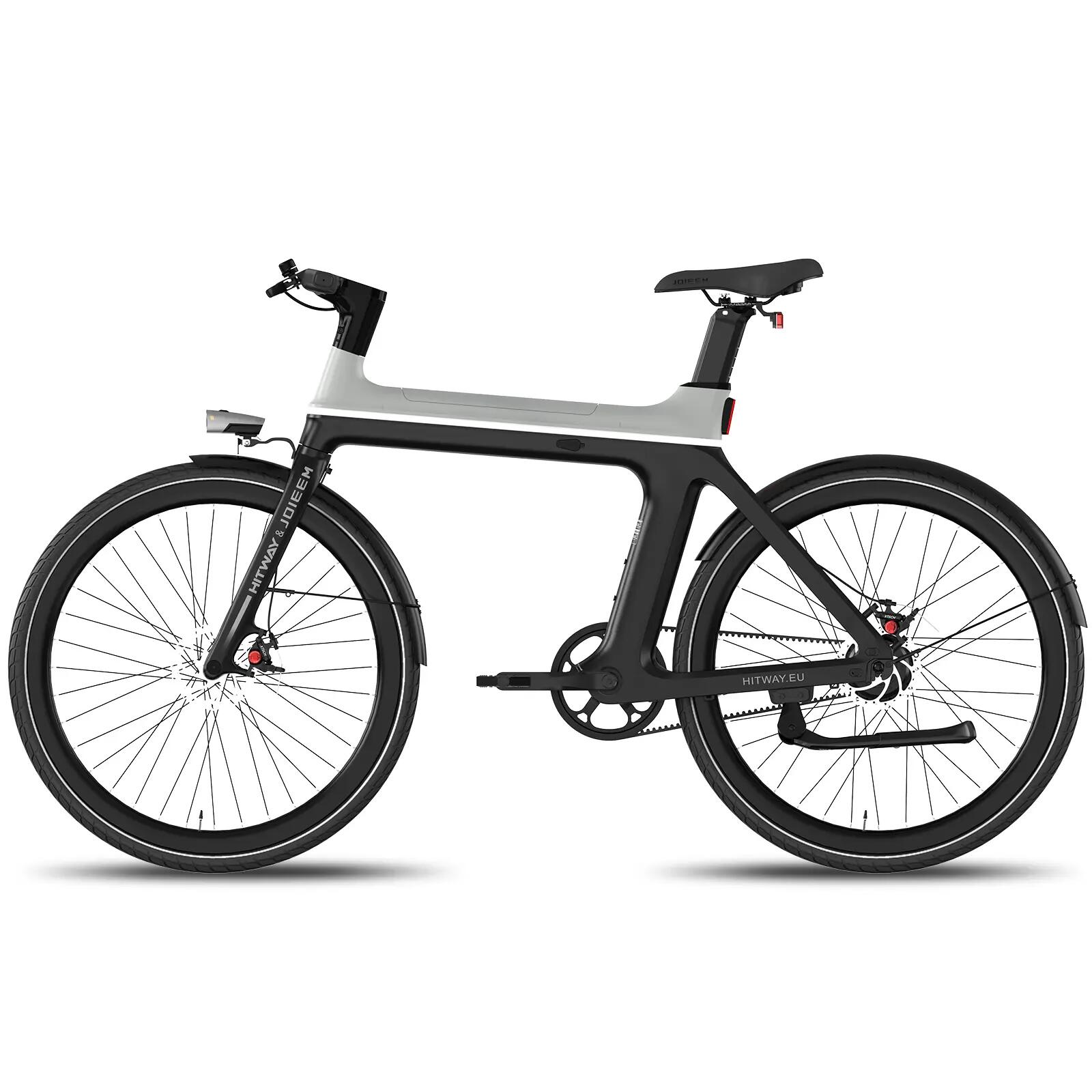 Elektrische stadsfiets 700C, riemaandrijving, koppelsensor, GPS E-Bike 2/5