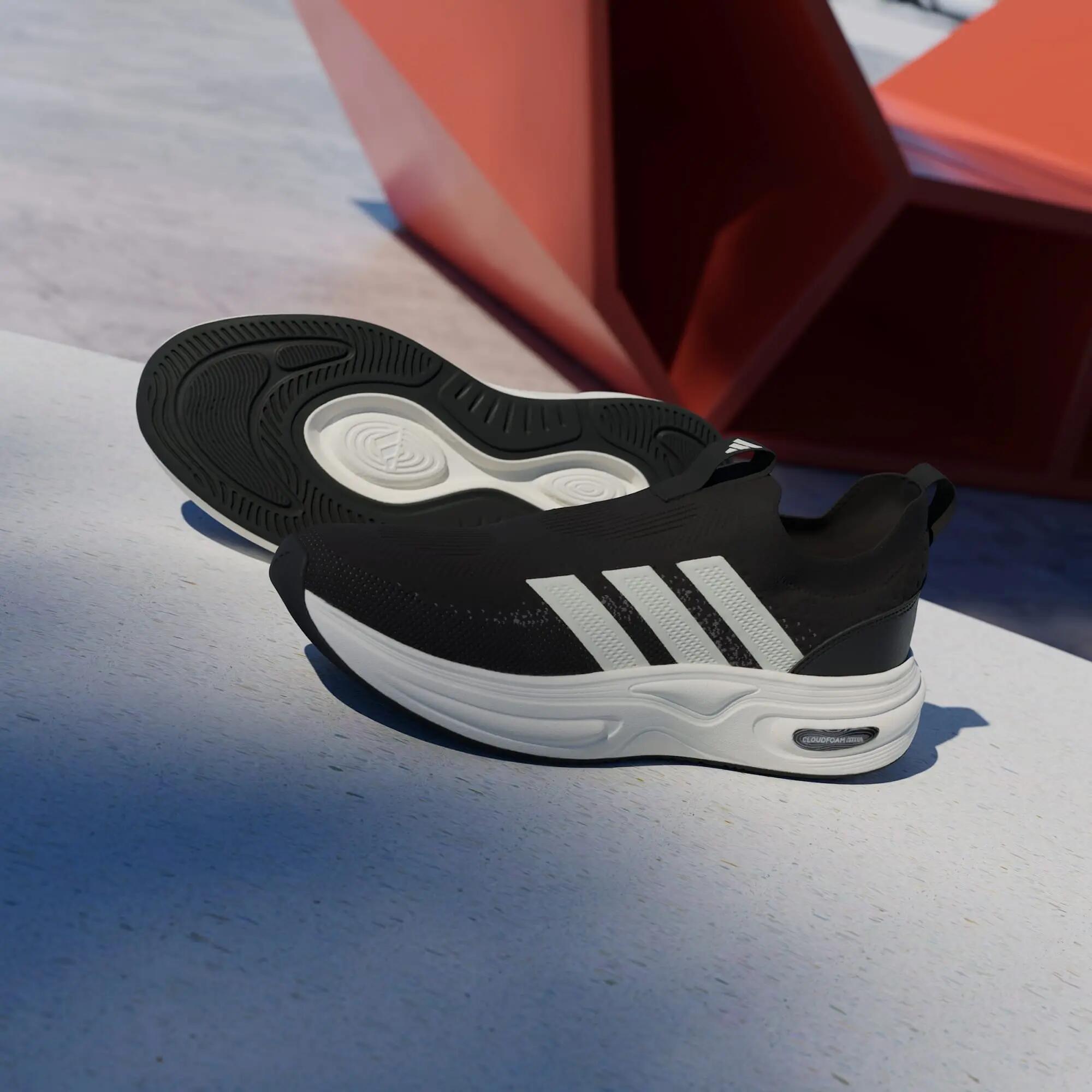 Adidas CLOUDFOAM CUXXION - SOCK Men Sportswear Shoes Black -  2