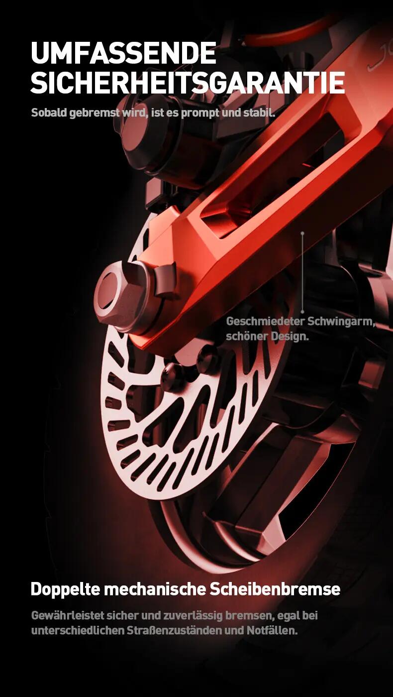 Elektrische step JOYOR T6E ABE 500W 20 km/h 9/10