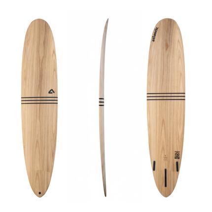 Epoxy und Holz Surf Longboard - Lagoon - 9' x 22 5/16" x 2 - 68L
