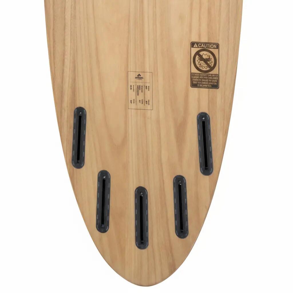 Planche de Surf en Époxy et Bois - Ray - 6'3 x 21" x 2,5" - 36.6L 5/12