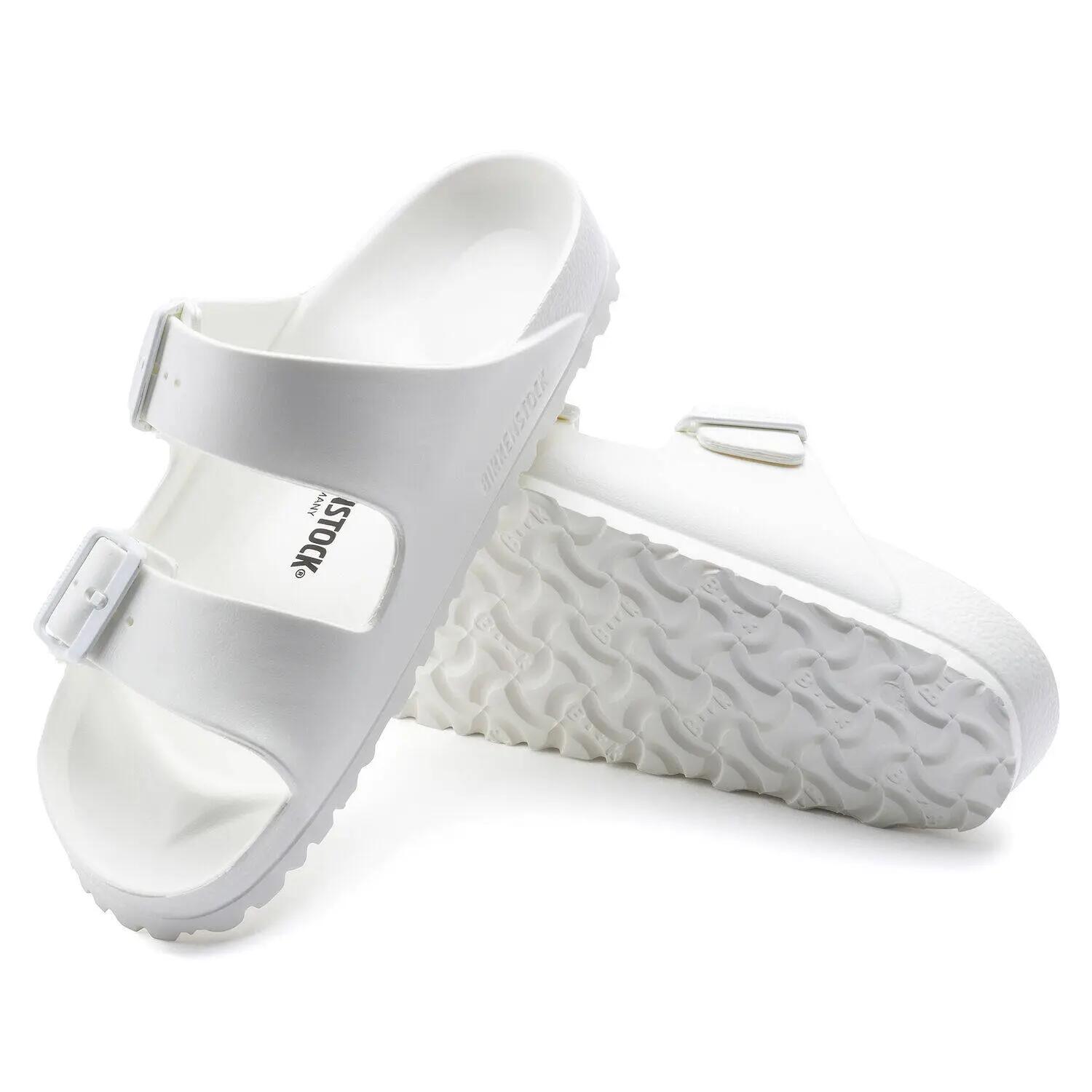 Platte Arizona EVA sandalen voor volwassenen (Wit) 13/14