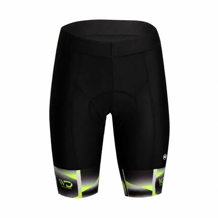CUBIC FIETSBROEK ZONDER BANDJES ZWART/WIT
