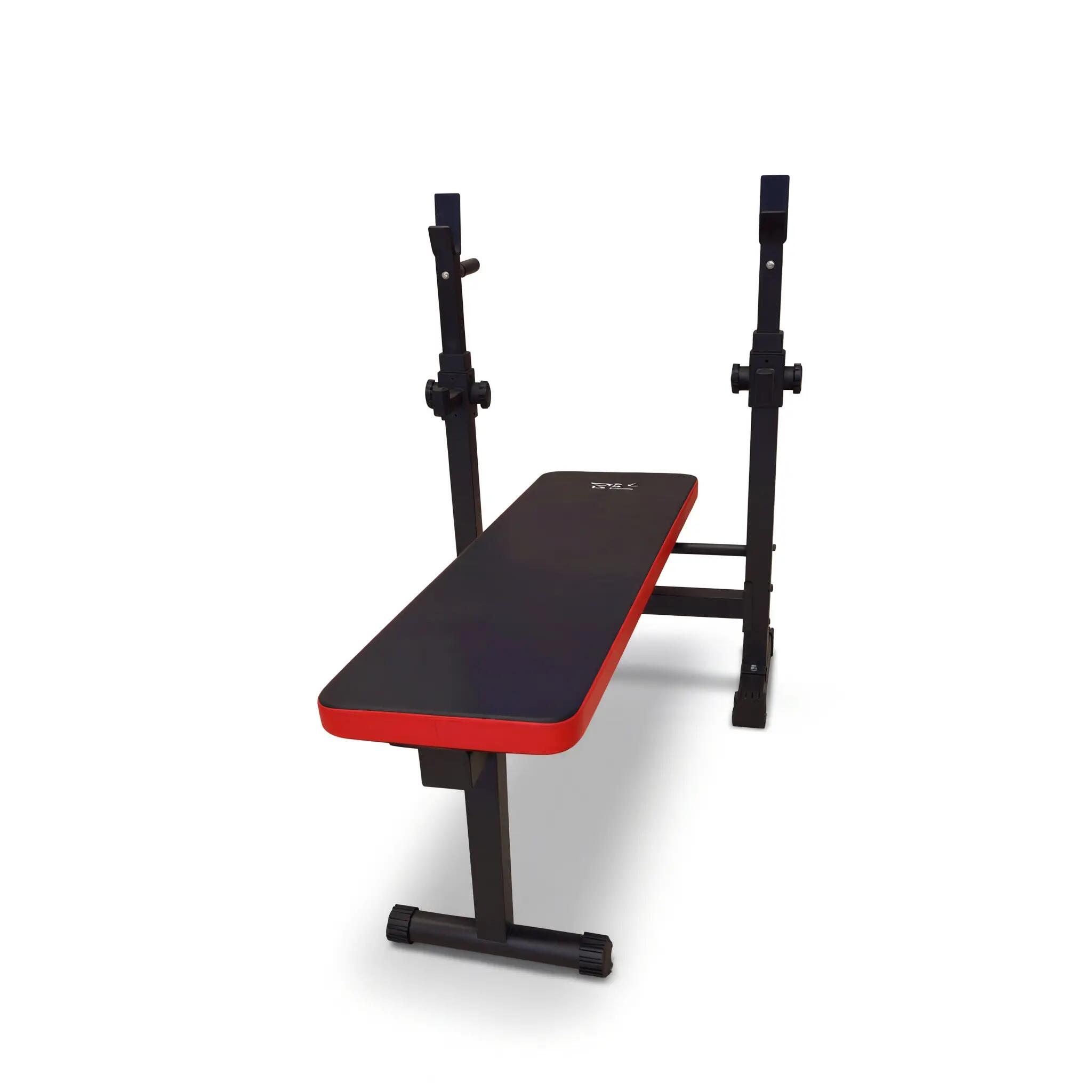 Panca Fitness per Allenamento con i Pesi DRUNA Nera 4/4