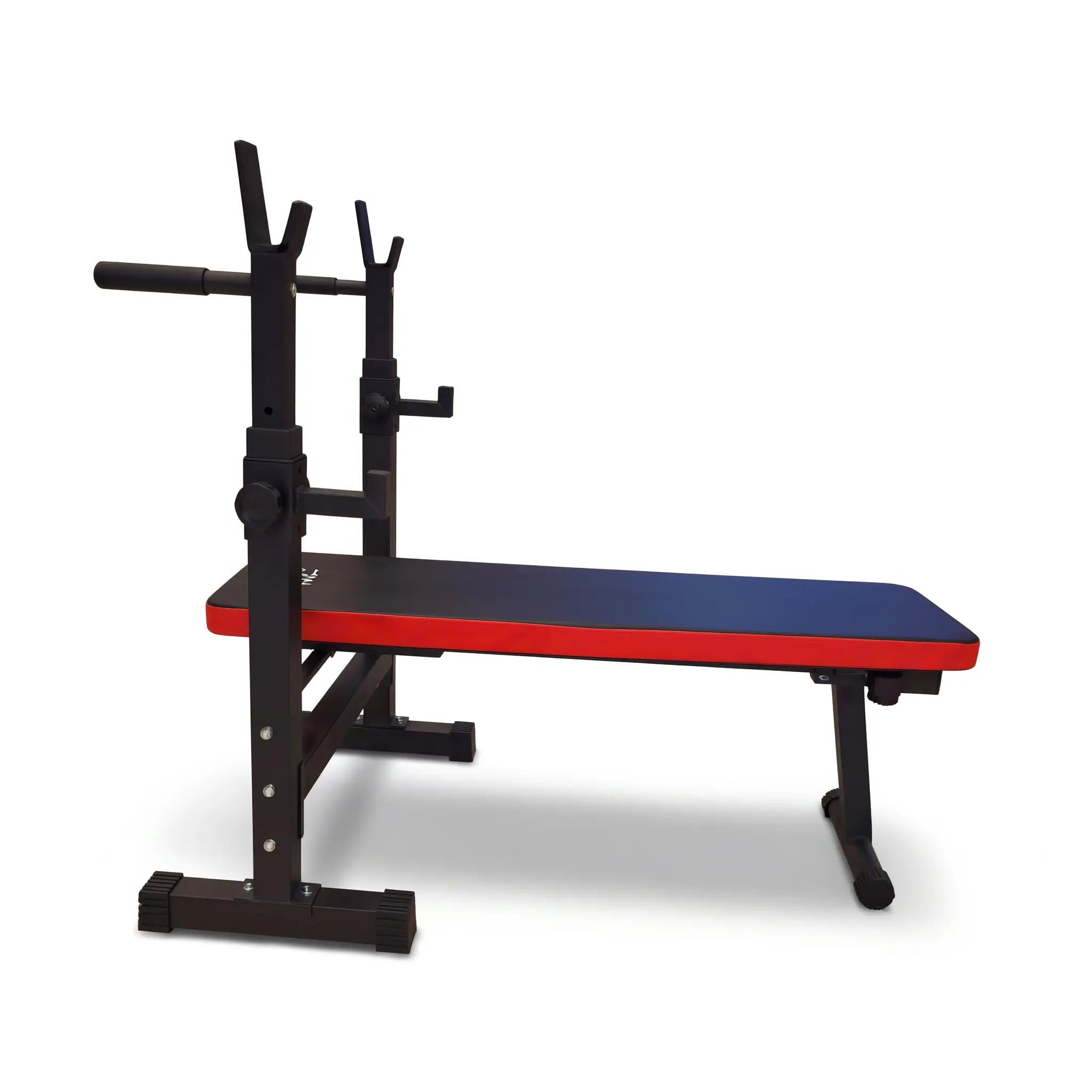Panca Fitness per Allenamento con i Pesi DRUNA Nera 3/4