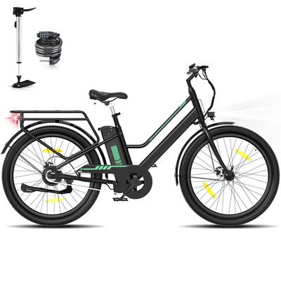 Elektrische fiets 27,5 inch, stadsfiets lage instap, 250w, 100 km, bk8sl