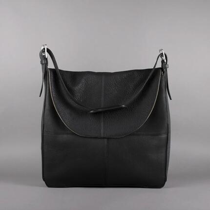 Sac à bandoulière besace en cuir Antarès Milano