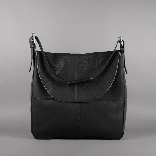 Sac à bandoulière besace en cuir Antarès Milano