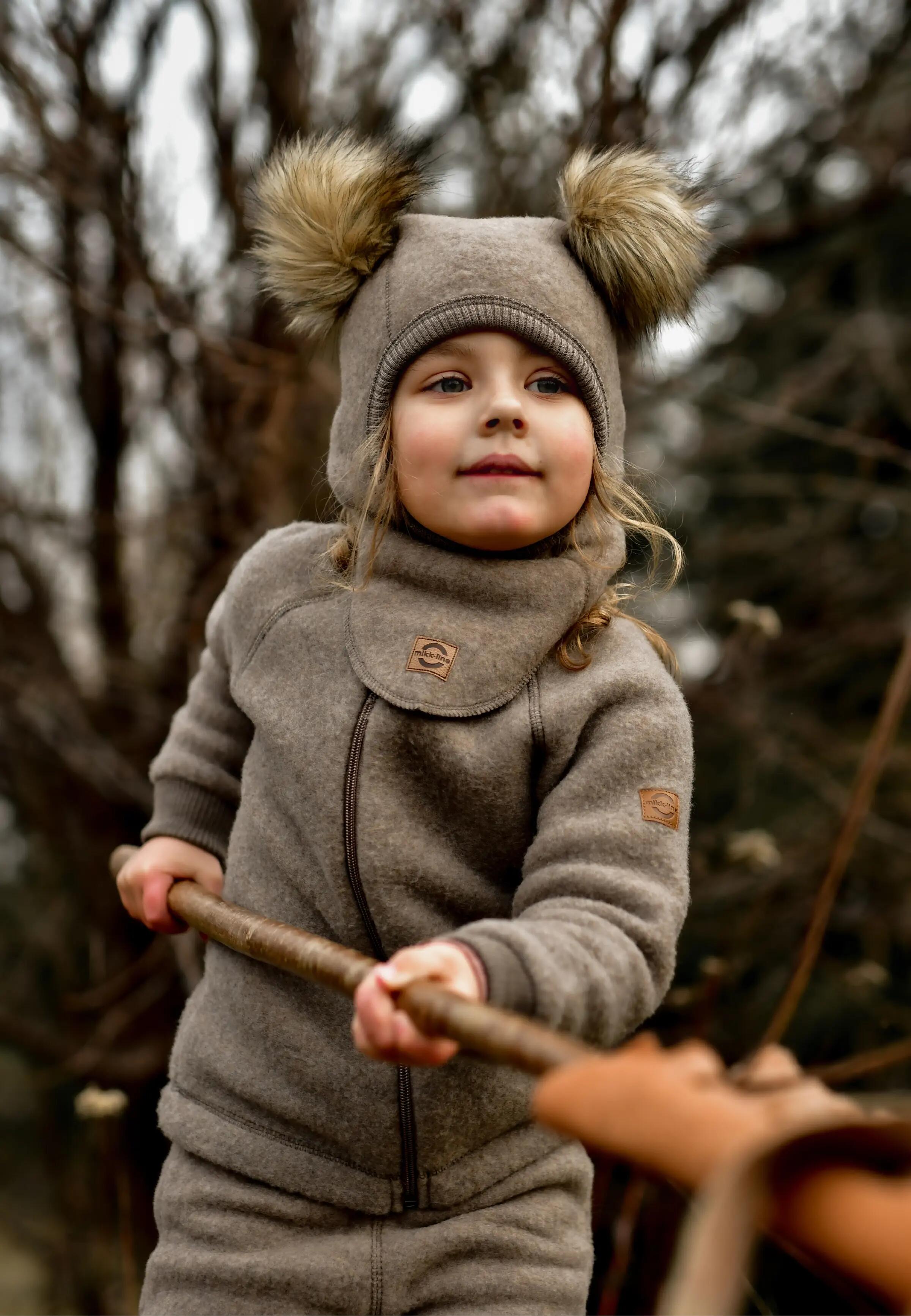 Wool Fullface con Pom pom 4/5