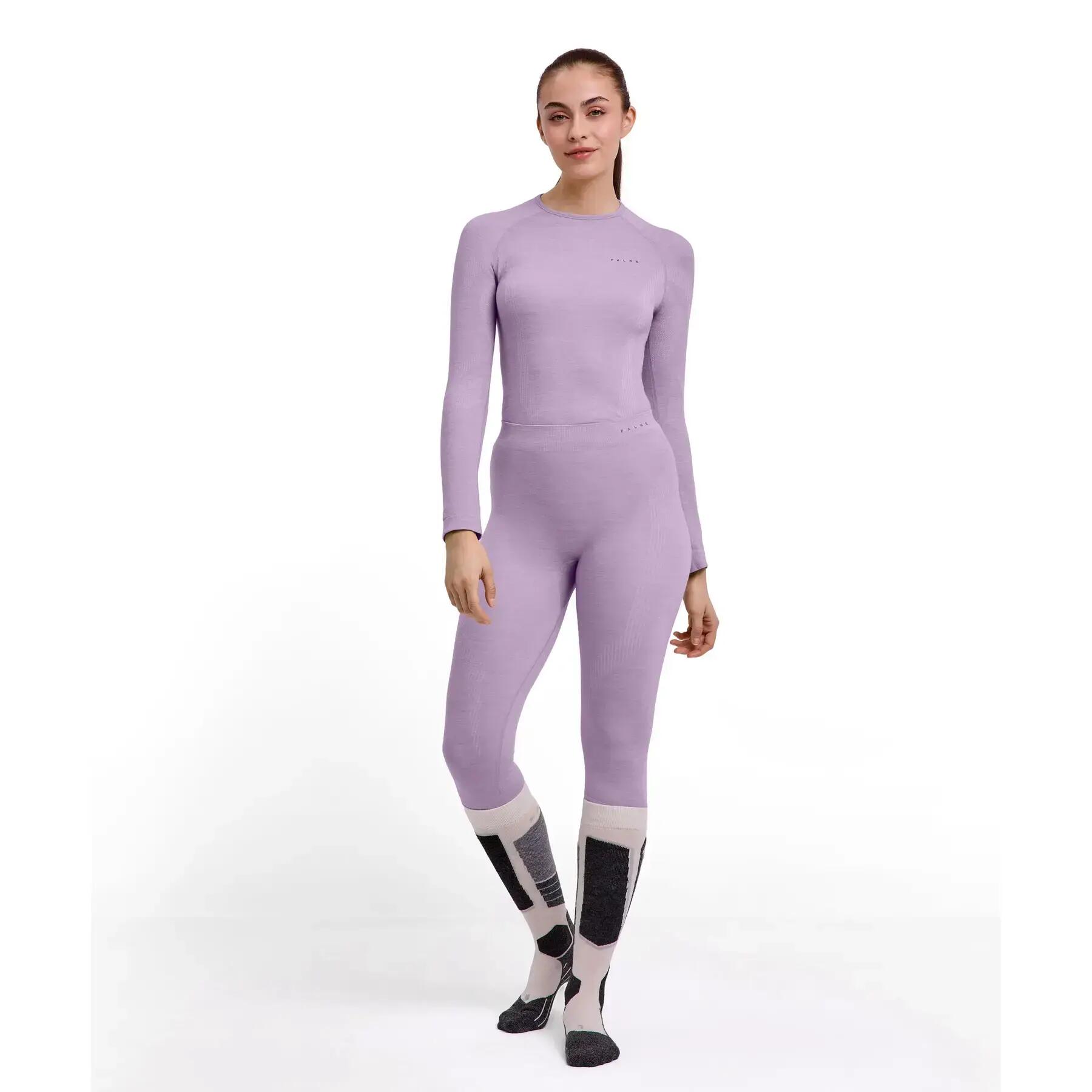 Leggings 3/4 da donna Falke Wool-Tech 4/7