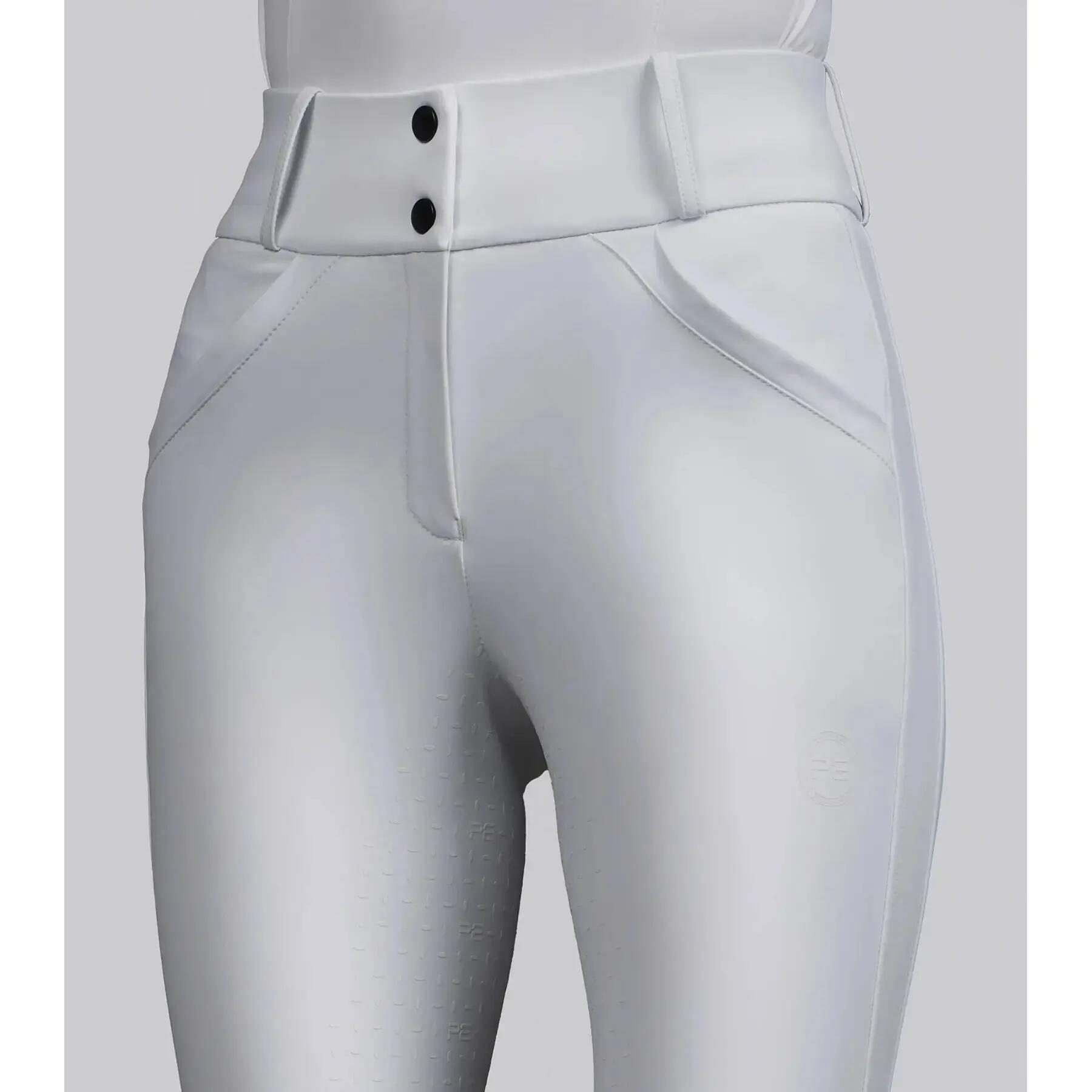 Pantaloni da equitazione full grip da donna Premier Equine Prospero 4/6