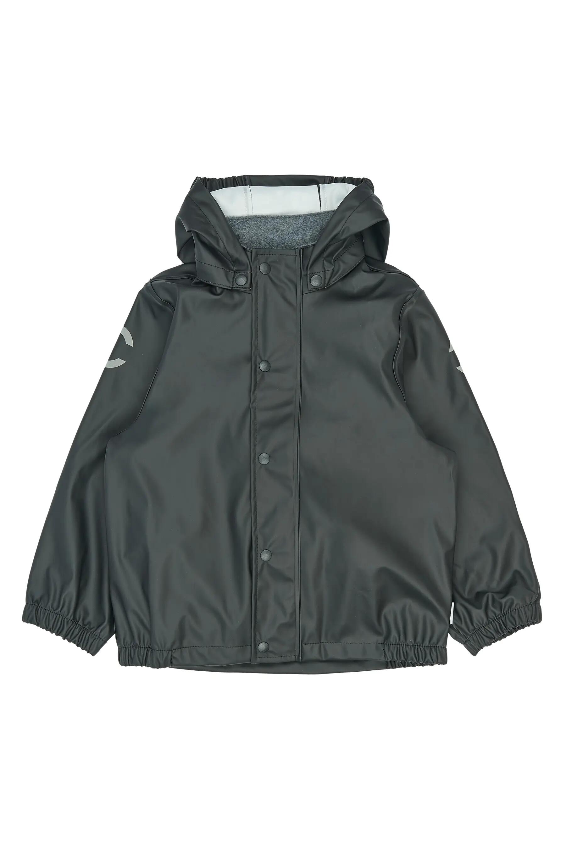 Mikk-line Completo da pioggia in PU con bretelle, GRS Black 74 2/5