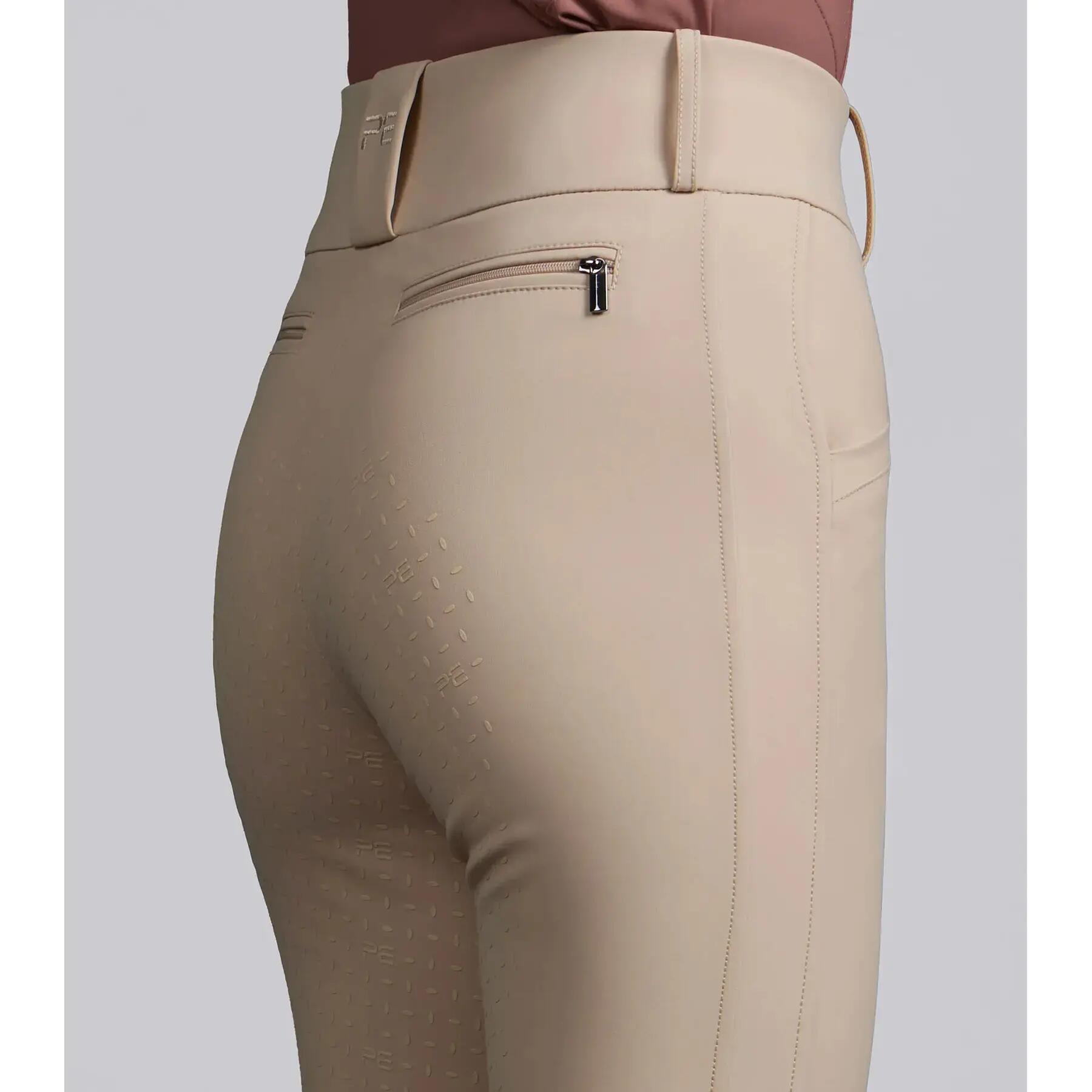 Pantaloni da equitazione full grip da donna Premier Equine Prospero 3/6