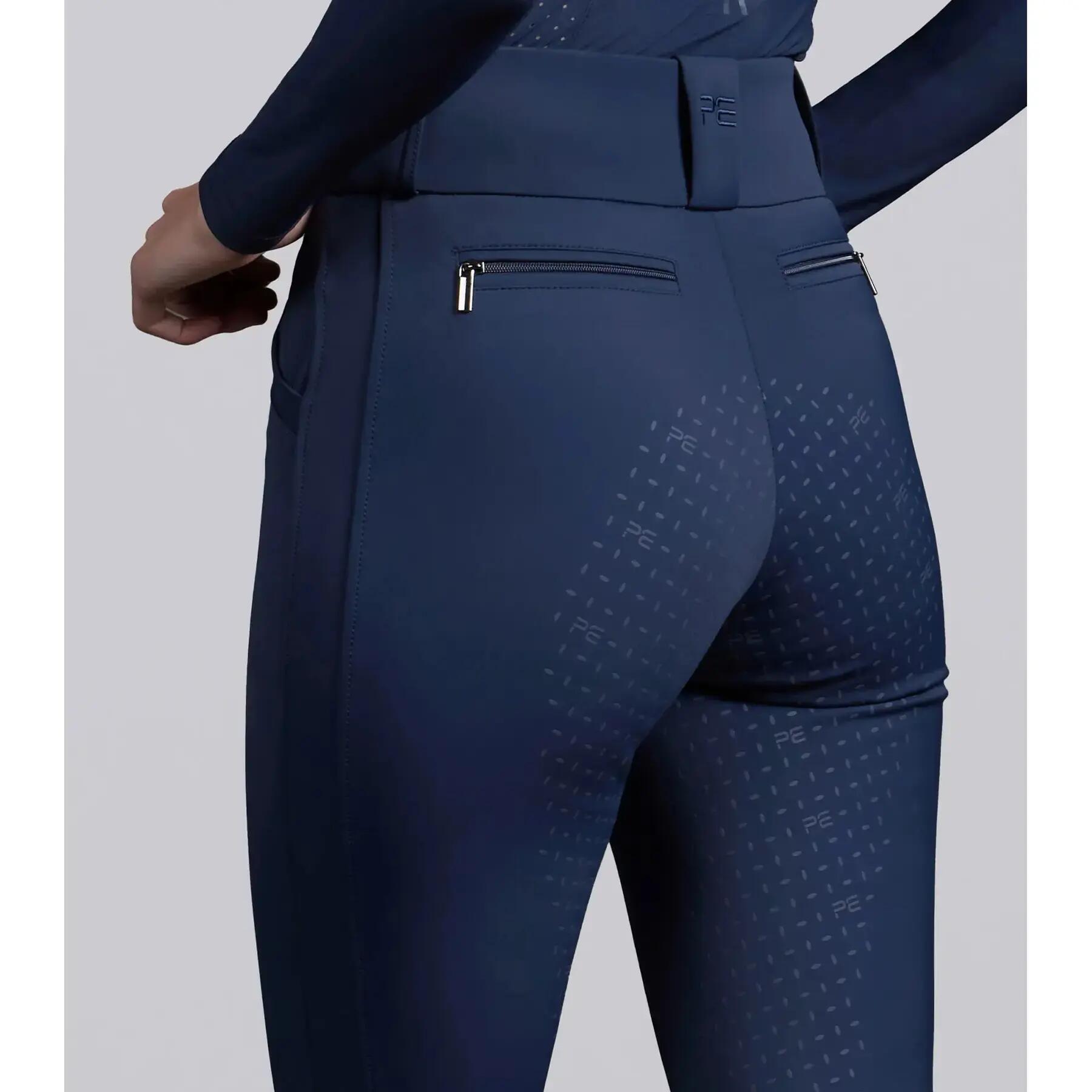 Pantaloni da equitazione full grip da donna Premier Equine Prospero 5/6