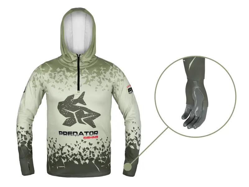 Camiseta con capucha UV ARMOR 50+ | Predator XL 3/7