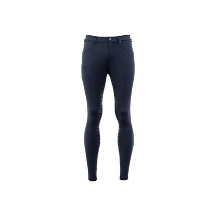 Pantalon d’équitation Martin pour homme, protège-genoux en silicone BR