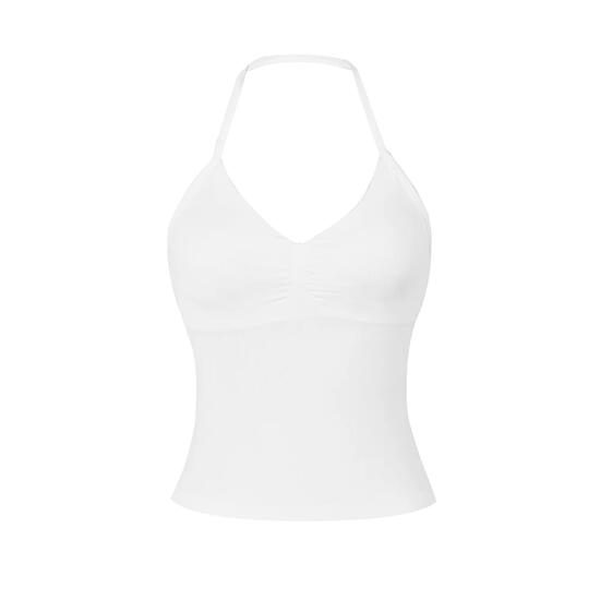 YEAZ Top sport femme moulant avec fronces SCENE