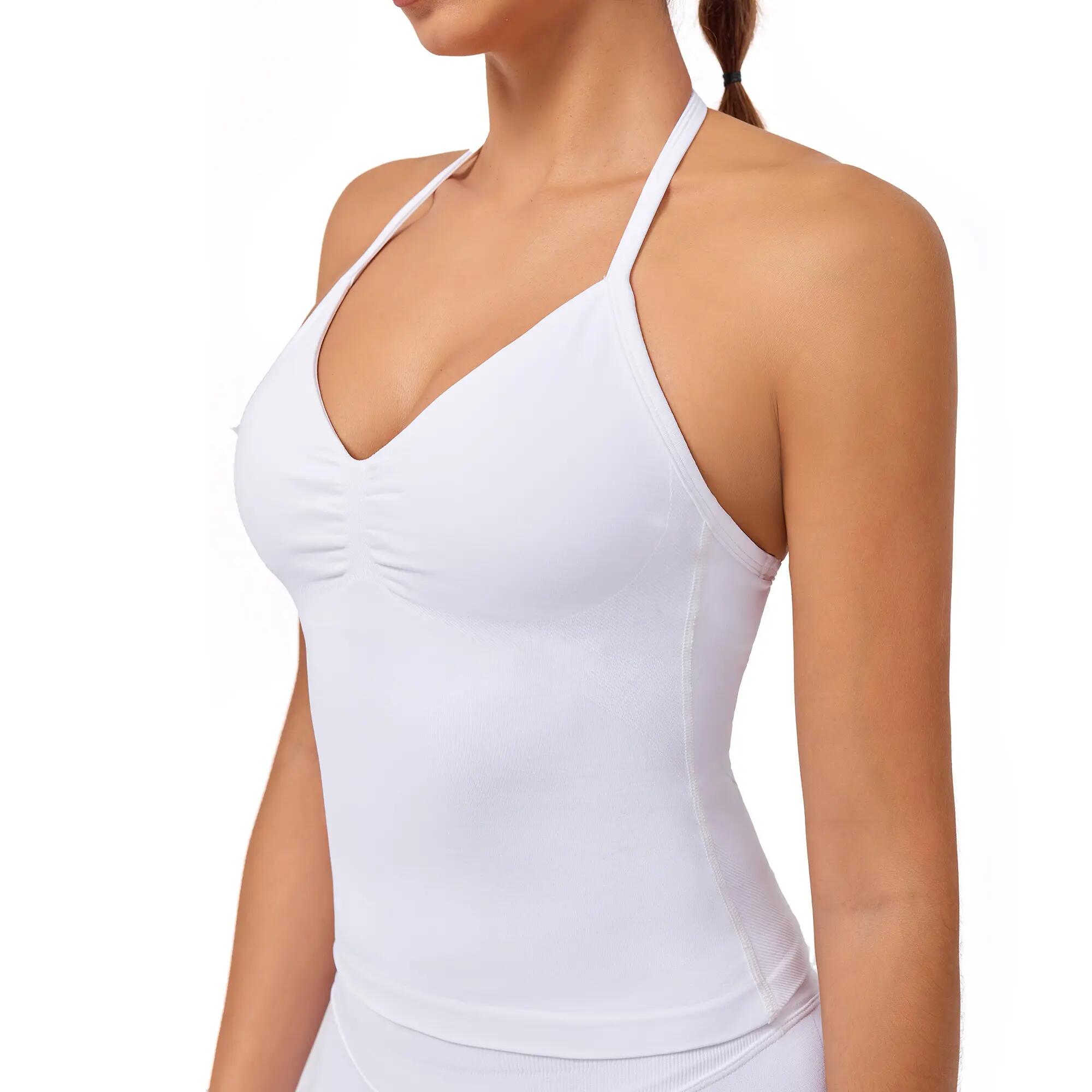 YEAZ Top sportivo da donna aderente alla figura con arricciatura SCENE 5/5