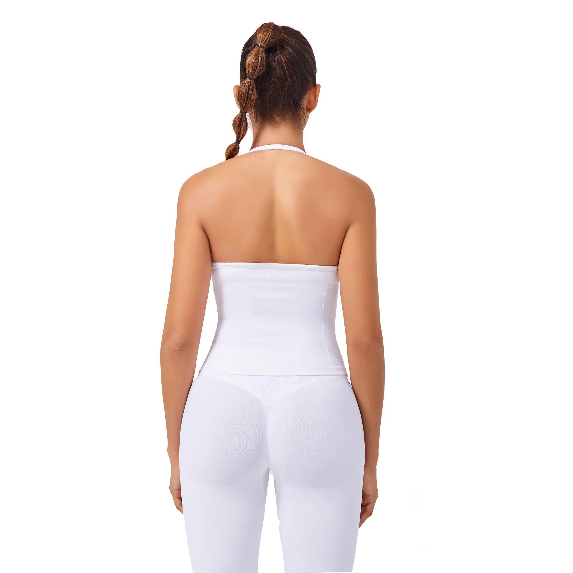 YEAZ Top sportivo da donna aderente alla figura con arricciatura SCENE 4/5