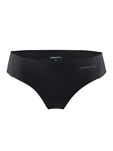 Damen - radsport - string - nahtlos, atmungsaktiv - schwarz 2/4